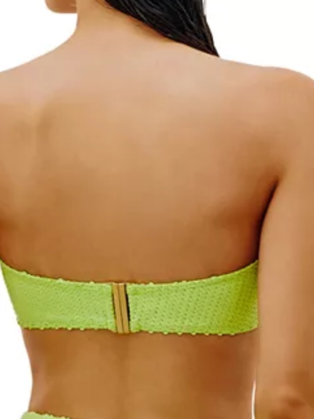ViX Paula Hermanny
Scales Sandy Bandeau Bikini Top in Lime NWT - Picture 2 of 13